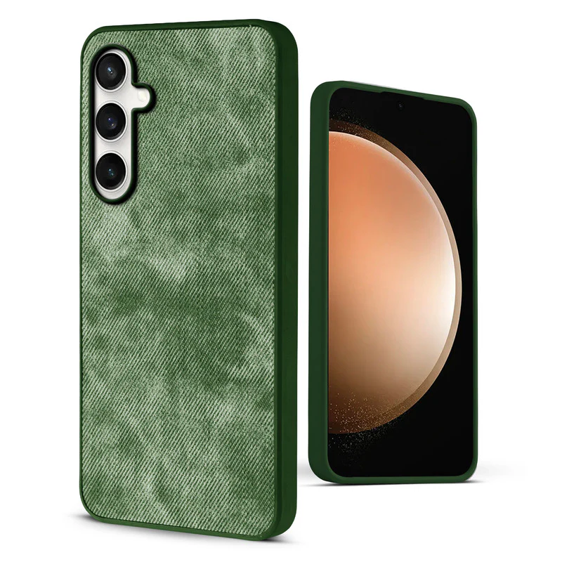 Denim Jeans Cloth Back Cover Case for Samsung S23 FE 5G - Image 24