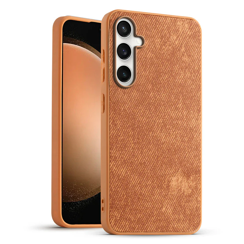 Denim Jeans Cloth Back Cover Case for Samsung S23 FE 5G - Image 31