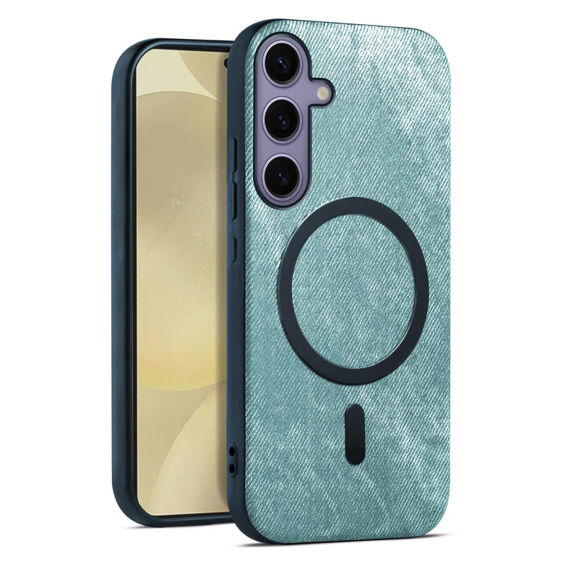 Classic Denim Finish Back Case For Samsung S25 5G With Wireless Charging Support Support - Image 31