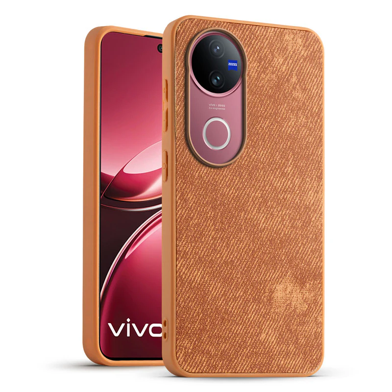 Denim Jeans Cloth Back Cover Case for Vivo V50 5G - Image 25