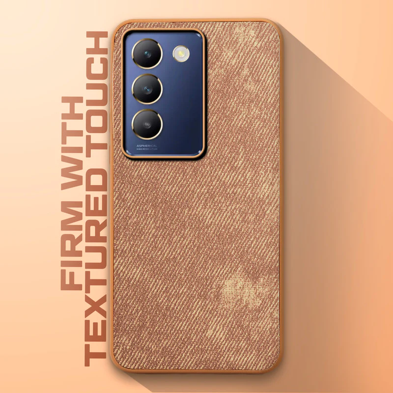 Denim Jeans Cloth Back Cover Case for Vivo Y200e 5G - Image 29