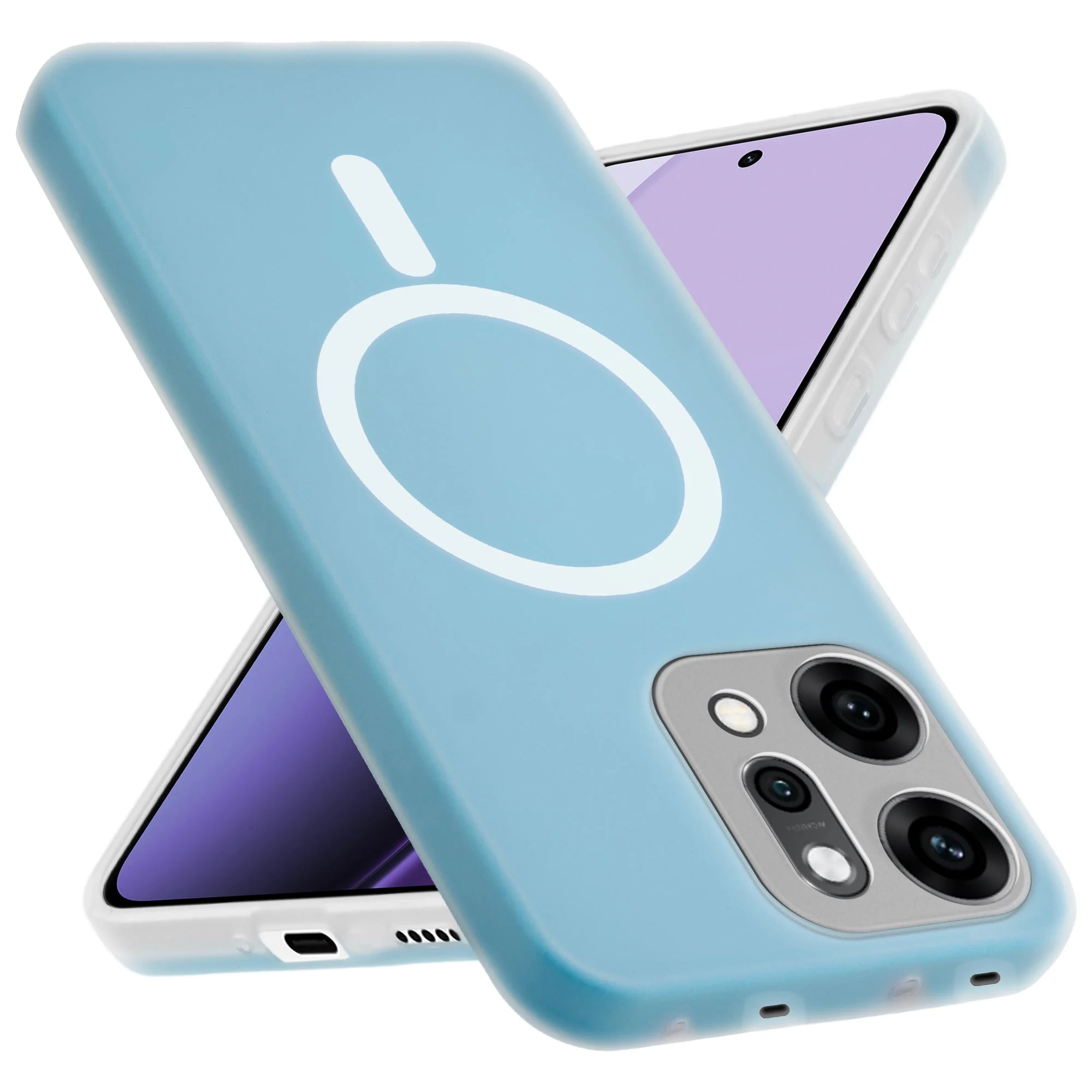 Classic Matte Silicone Back Case (Fake Wireless Charging Support) - Images are for reference only. You’ll receive your selected model. - Image 15