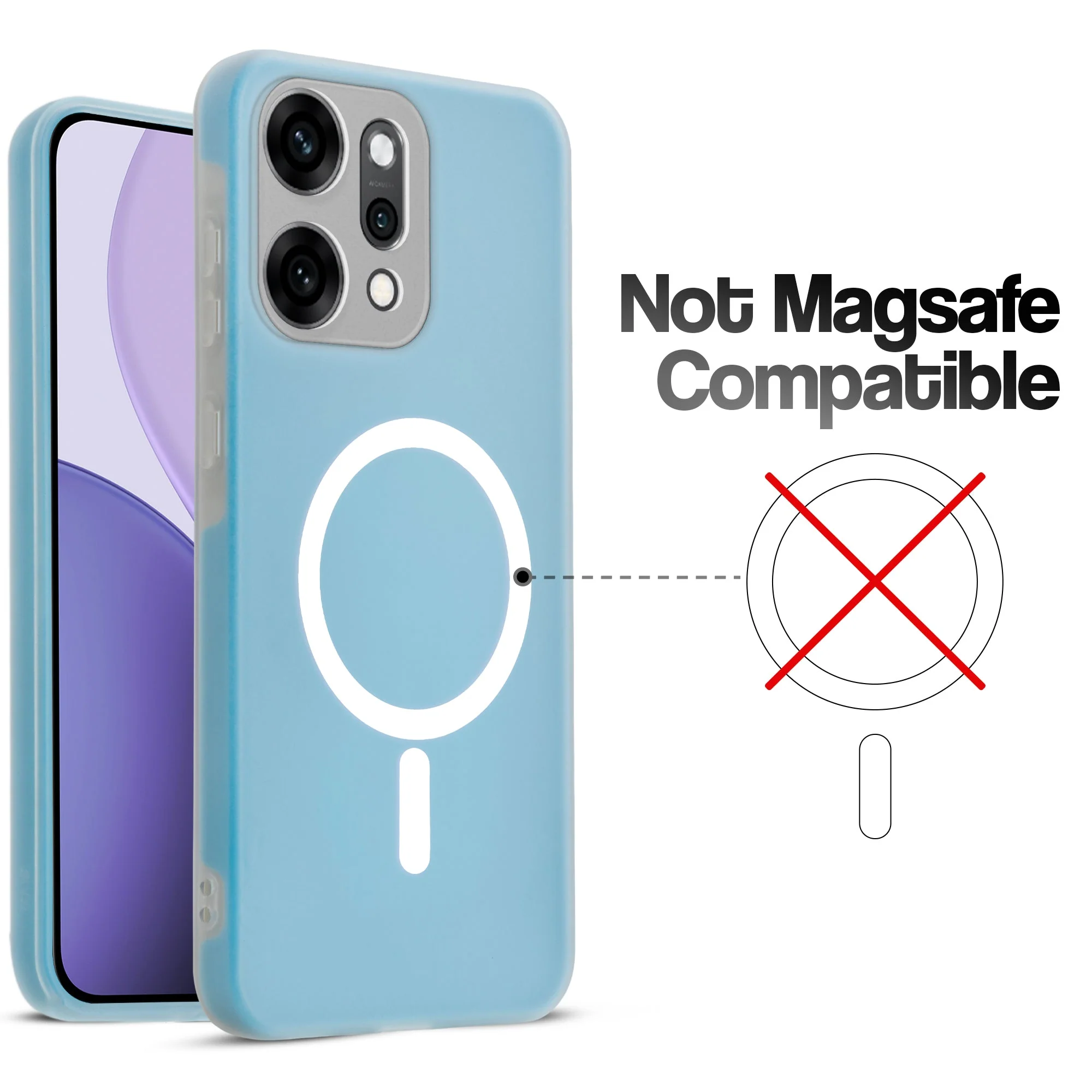 Classic Matte Silicone Back Case (Fake Wireless Charging Support) - Images are for reference only. You’ll receive your selected model. - Image 17