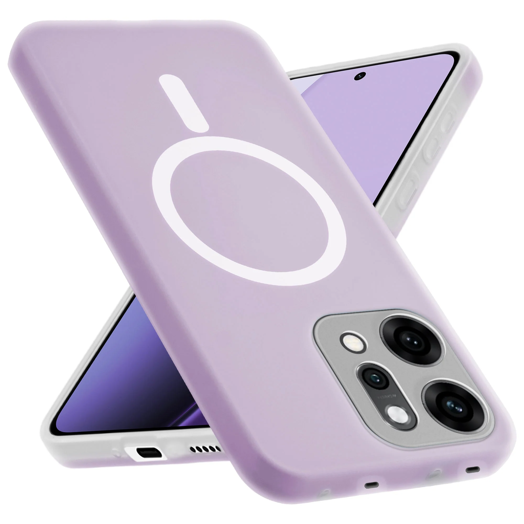 Classic Matte Silicone Back Case (Fake Wireless Charging Support) - Images are for reference only. You’ll receive your selected model. - Image 22