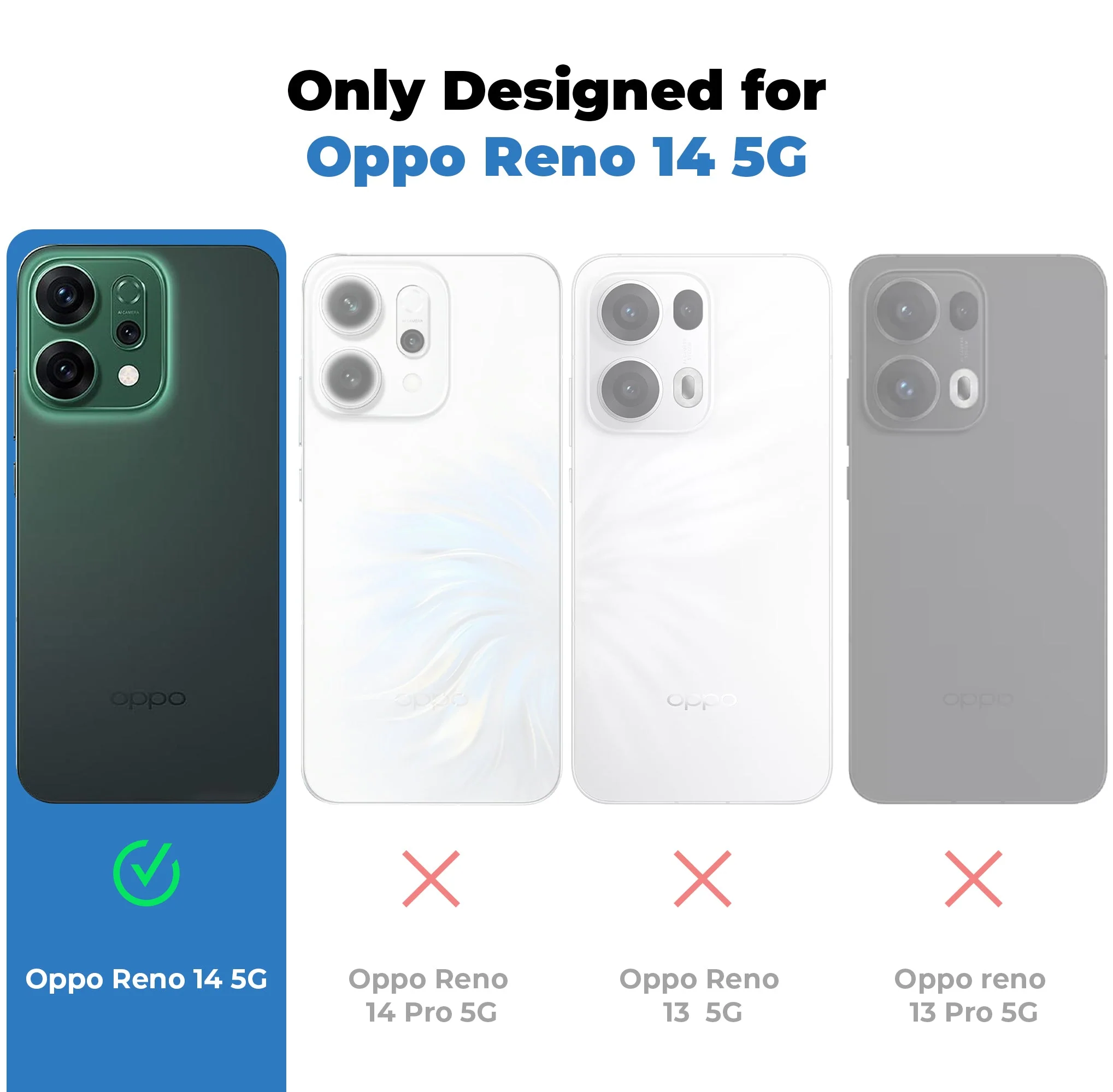Crystal Clear Anti-Yellow Transparent Back Cover Case With Camera Ring Protection for Oppo Reno 14 5G - Image 14