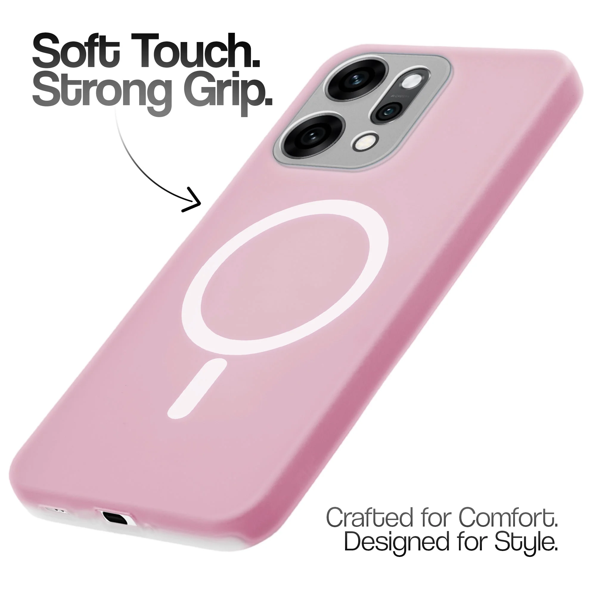 Classic Matte Silicone Back Case (Fake Wireless Charging Support) - Images are for reference only. You’ll receive your selected model. - Image 33