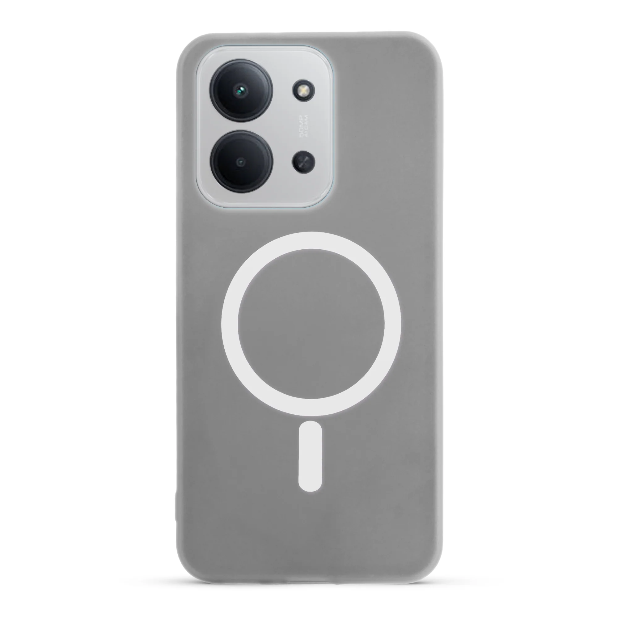 Classic Matte Silicone Back Case (Fake Wireless Charging Support) - Images are for reference only. You’ll receive your selected model. (Copy) - Image 9
