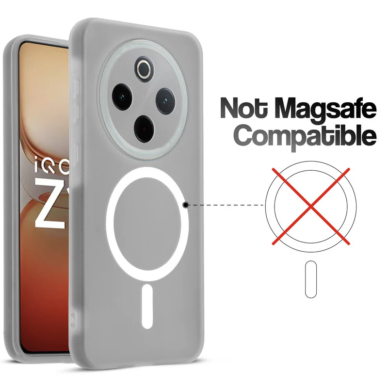 Classic Matte Silicone Back Case for iQOO Z10 5G - Image 10