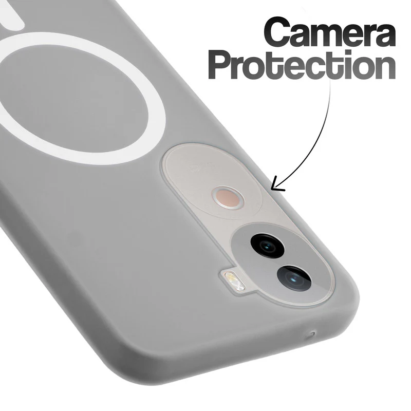 Classic Matte Silicone Back Case for iQOO Z9s 5G - Image 13