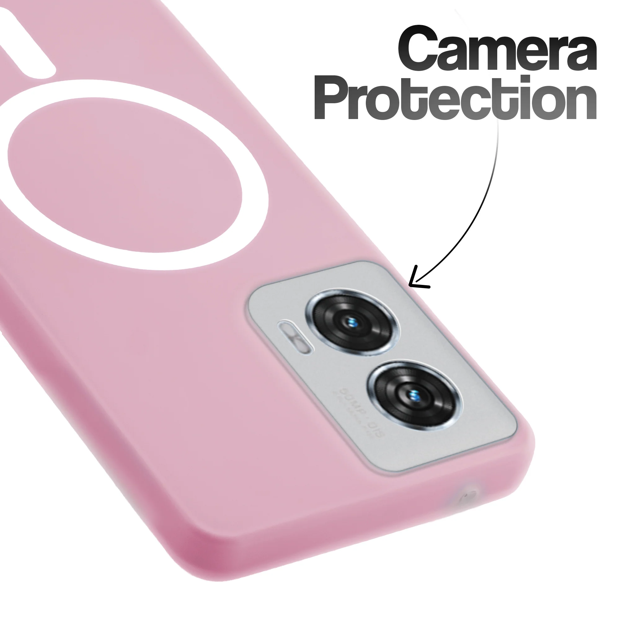 Classic Matte Silicone Back Case for Motorola Moto Edge 50 Fusion 5G - Image 34