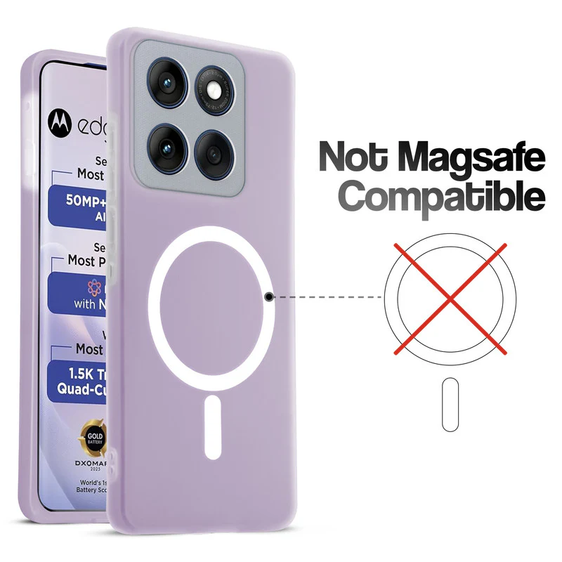 Classic Matte Silicone Back Case for Motorola Moto Edge 60 Pro 5G - Image 24