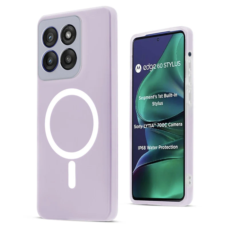 Classic Matte Silicone Back Case for Motorola Moto Edge 60 Stylus 5G - Image 28