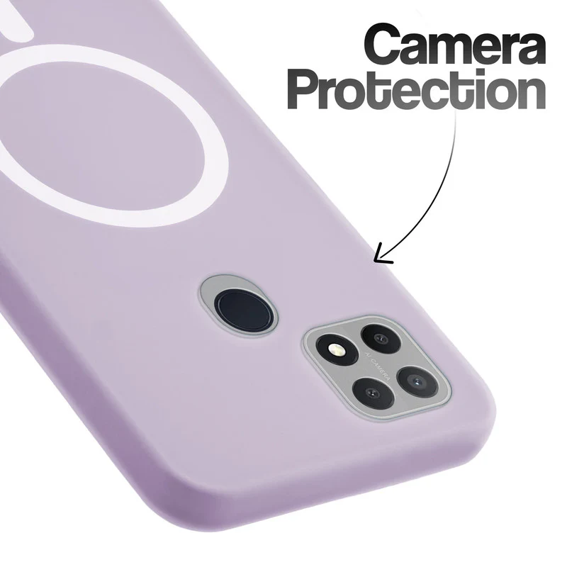 Classic Matte Silicone Back Case for Oppo A15S - Image 27