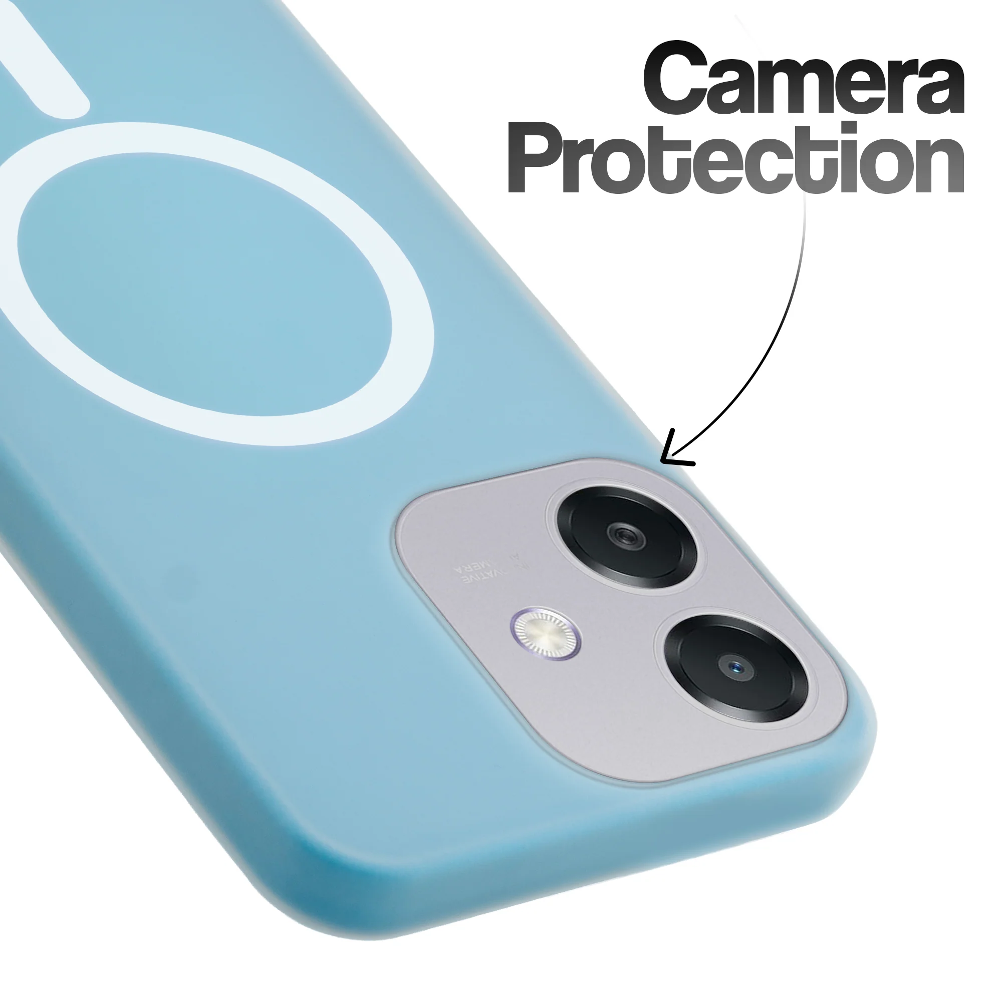 Classic Matte Silicone Back Case for Oppo A3x 5G - Image 20