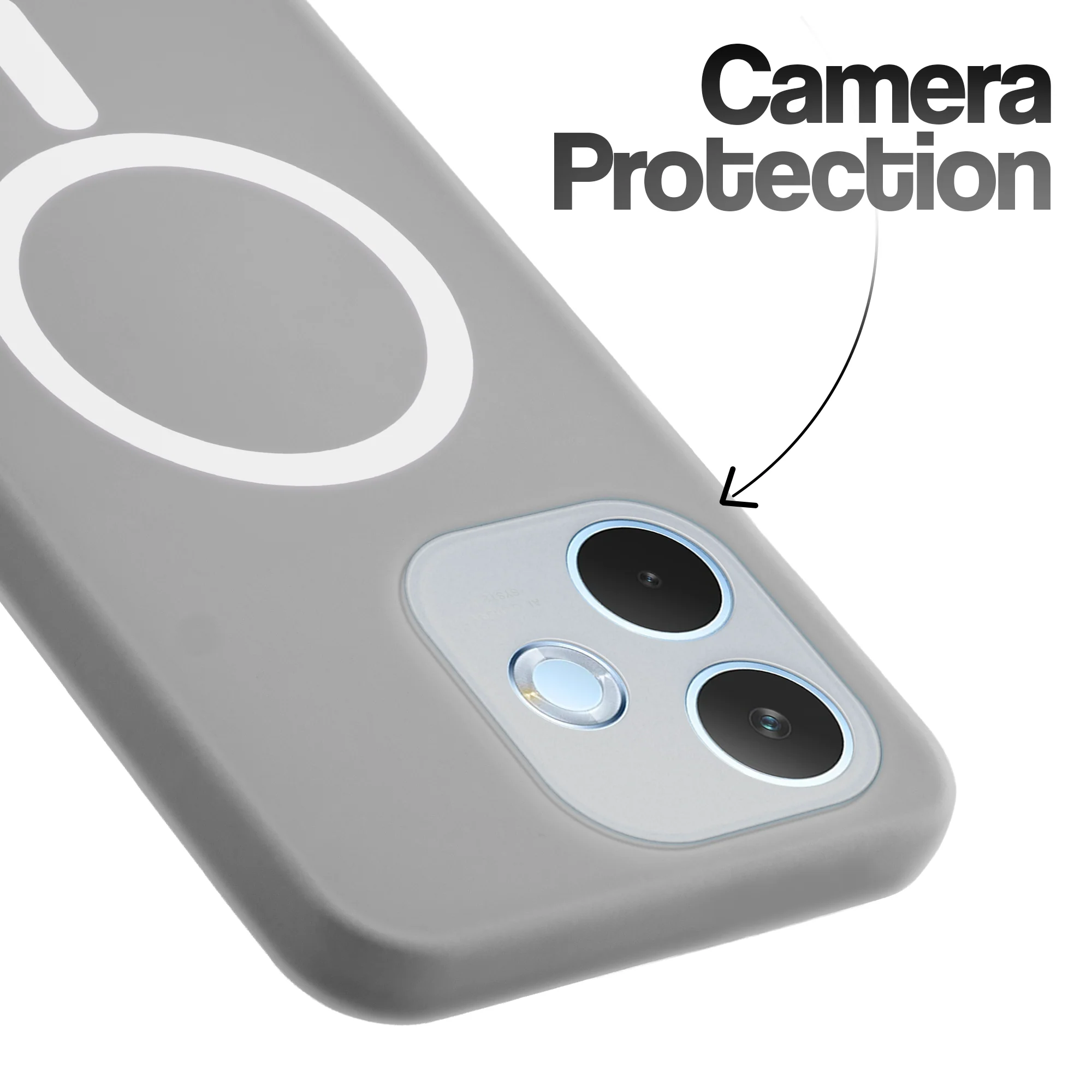 Classic Matte Silicone Back Case for Oppo A5 Pro 5G - Image 13
