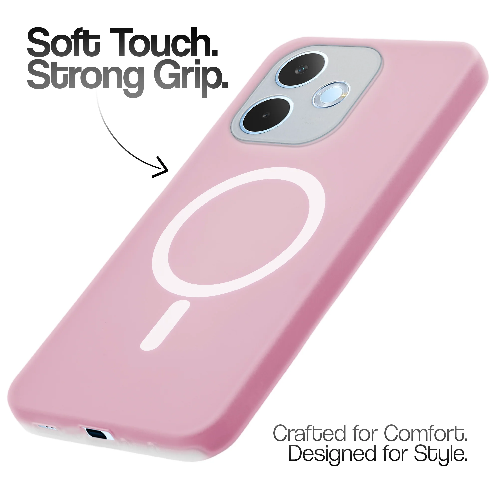 Classic Matte Silicone Back Case for Oppo A5 Pro 5G - Image 33