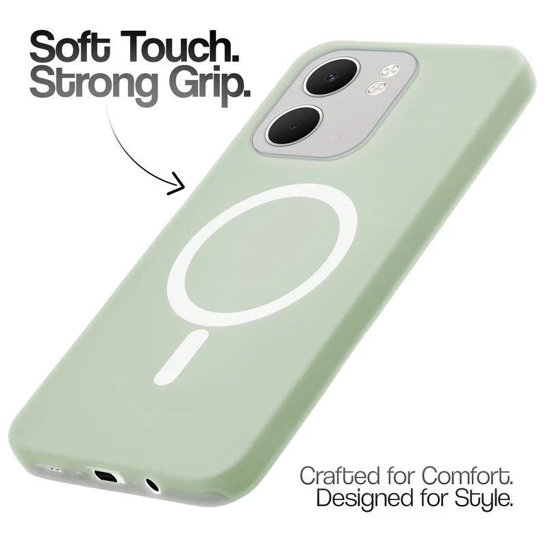 Classic Matte Silicone Back Case for Oppo A5x 5G - Image 5