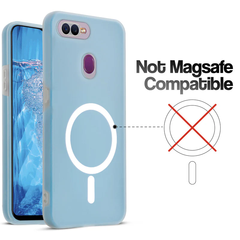 Classic Matte Silicone Back Case for Oppo F9 pro - Image 17