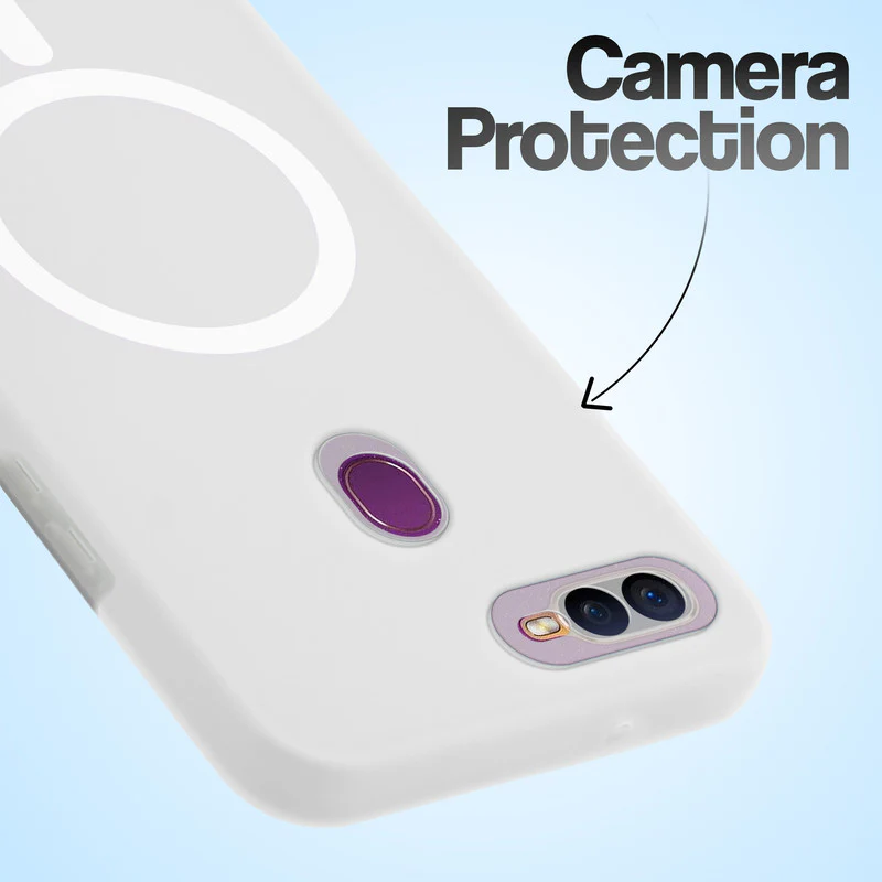 Classic Matte Silicone Back Case for Oppo F9 pro - Image 41