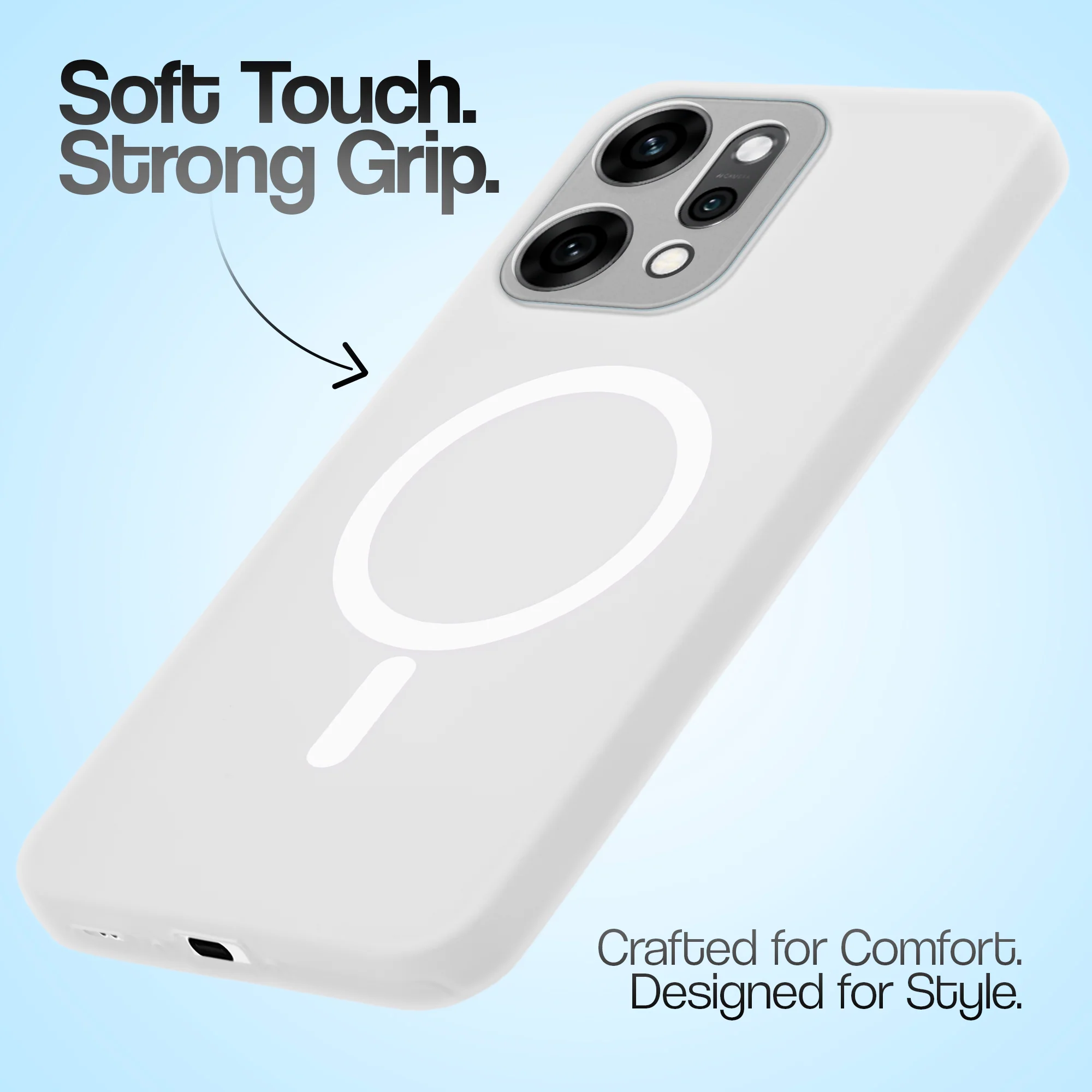 Classic Matte Silicone Back Case for Oppo Reno 14 5G - Image 40