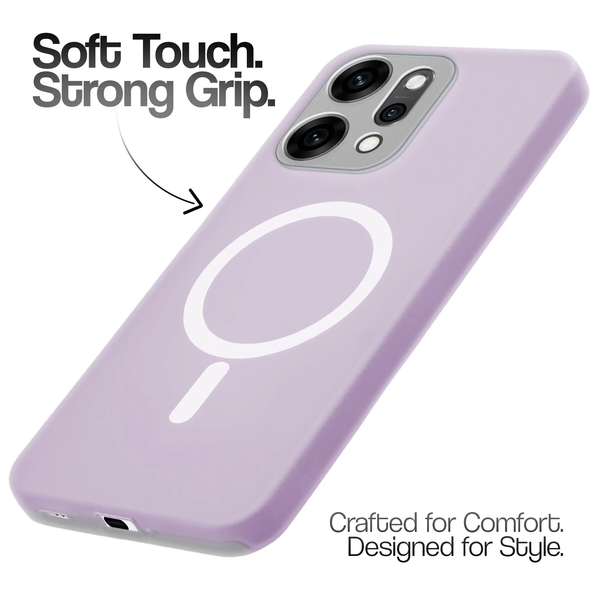 Classic Matte Silicone Back Case for Oppo Reno 14 Pro 5G - Image 26