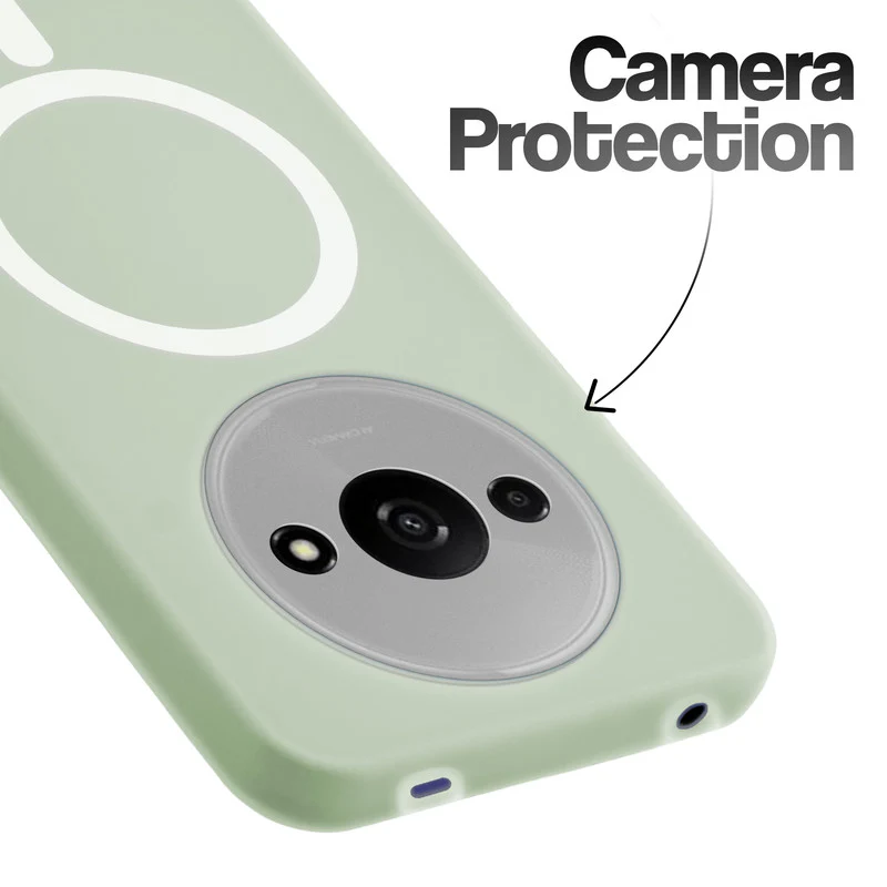 Classic Matte Silicone Back Case for Poco C61 - Image 6