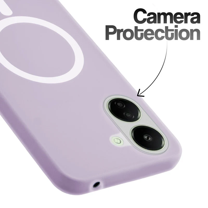 Classic Matte Silicone Back Case for Poco C65 5G - Image 27