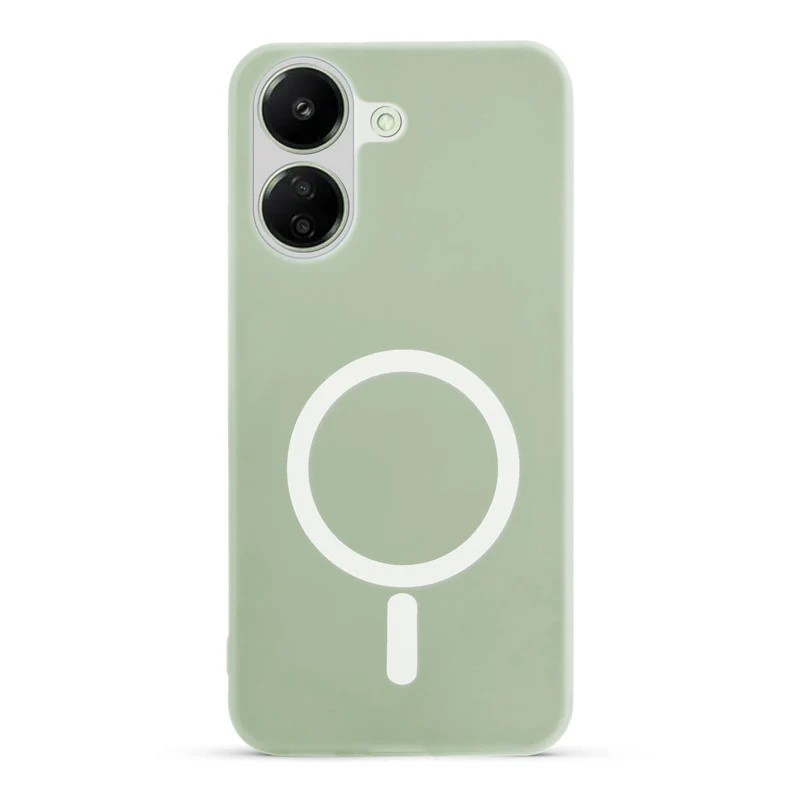 Classic Matte Silicone Back Case for Poco C65 5G - Image 4