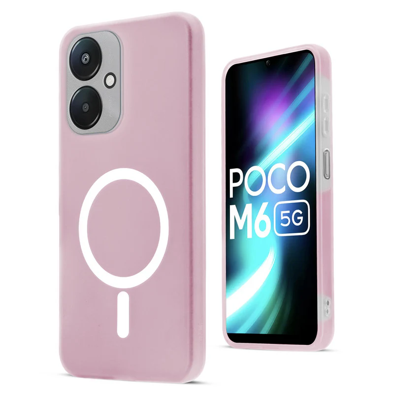 Classic Matte Silicone Back Case for Poco M6 5G - Image 35