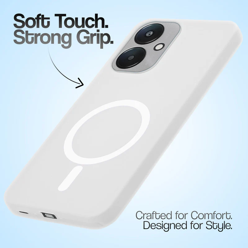 Classic Matte Silicone Back Case for Poco M6 5G - Image 40