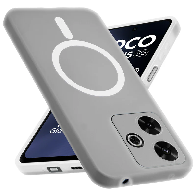 Classic Matte Silicone Back Case for Poco M6 Plus 5G - Image 8