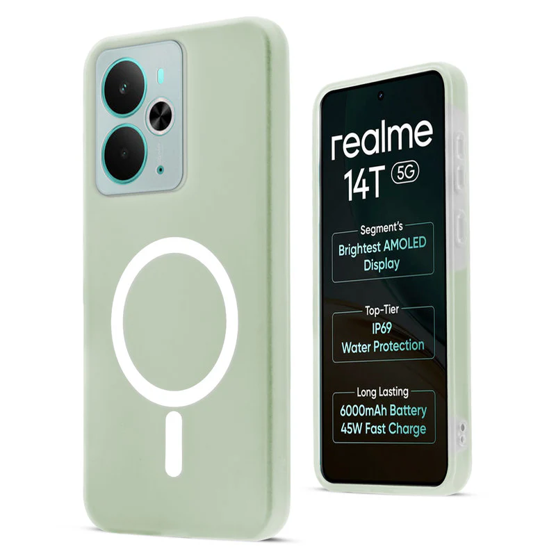 Classic Matte Silicone Back Case for Realme 14T 5G - Image 7