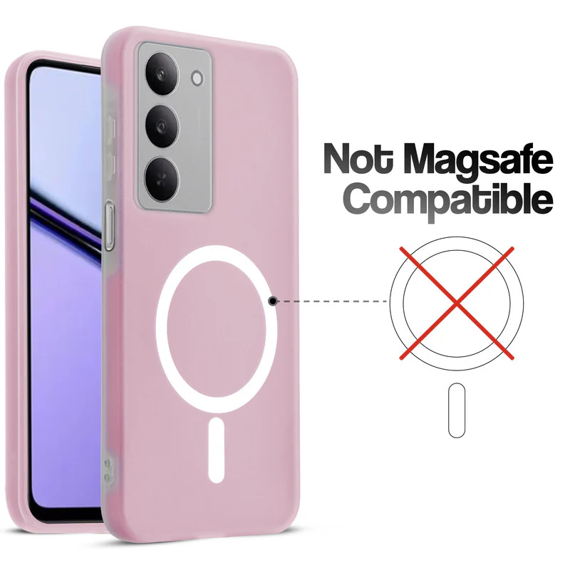 Classic Matte Silicone Back Case for Realme 14x 5G - Image 31