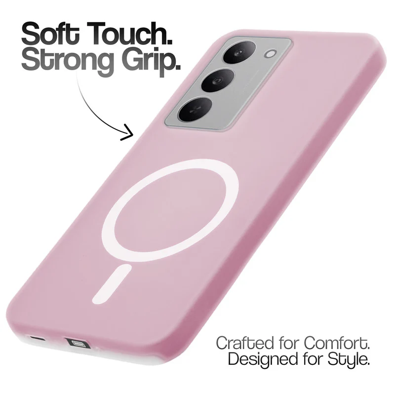 Classic Matte Silicone Back Case for Realme 14x 5G - Image 33