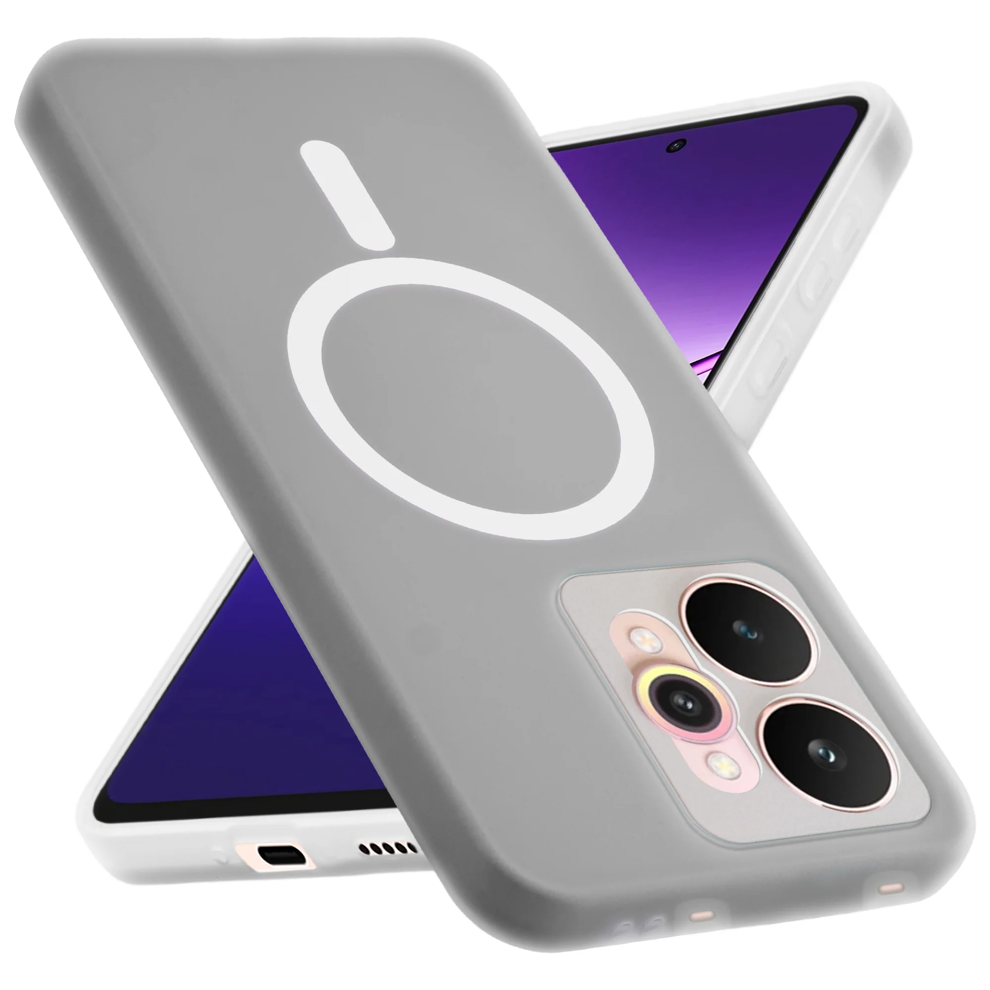 Classic Matte Silicone Back Case for Realme 15 5G - Image 8