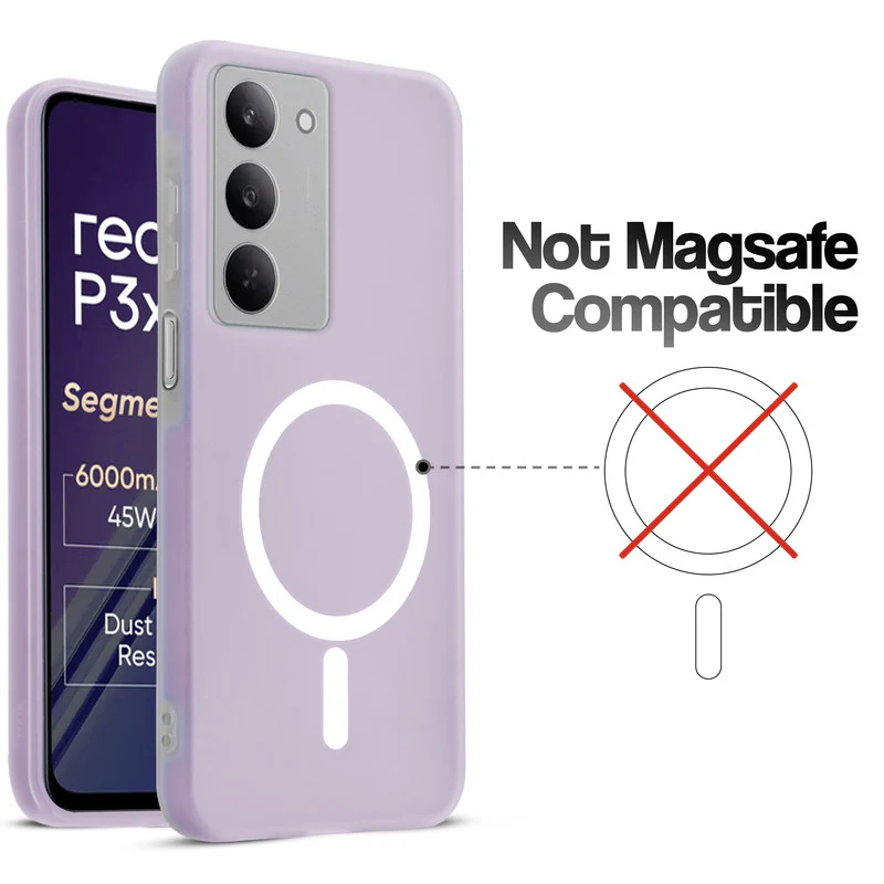 Classic Matte Silicone Back Case for Realme P3x 5G - Image 24