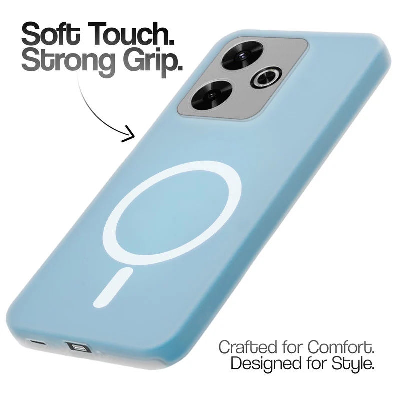 Classic Matte Silicone Back Case for Redmi 13 5G - Image 19