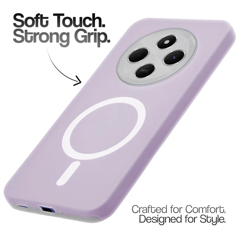Classic Matte Silicone Back Case for Redmi 14C 5G - Image 26