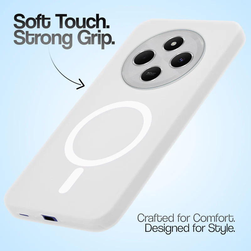 Classic Matte Silicone Back Case for Redmi 14C 5G - Image 40