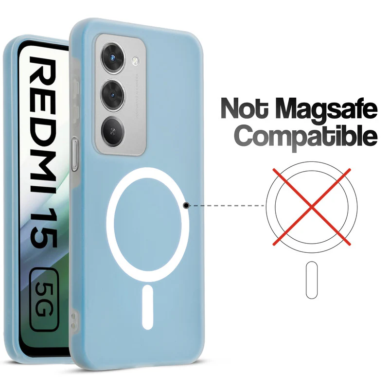 Classic Matte Silicone Back Case for Redmi 15 5G - Image 17