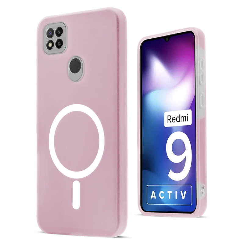Classic Matte Silicone Back Case for Redmi 9 - Image 35