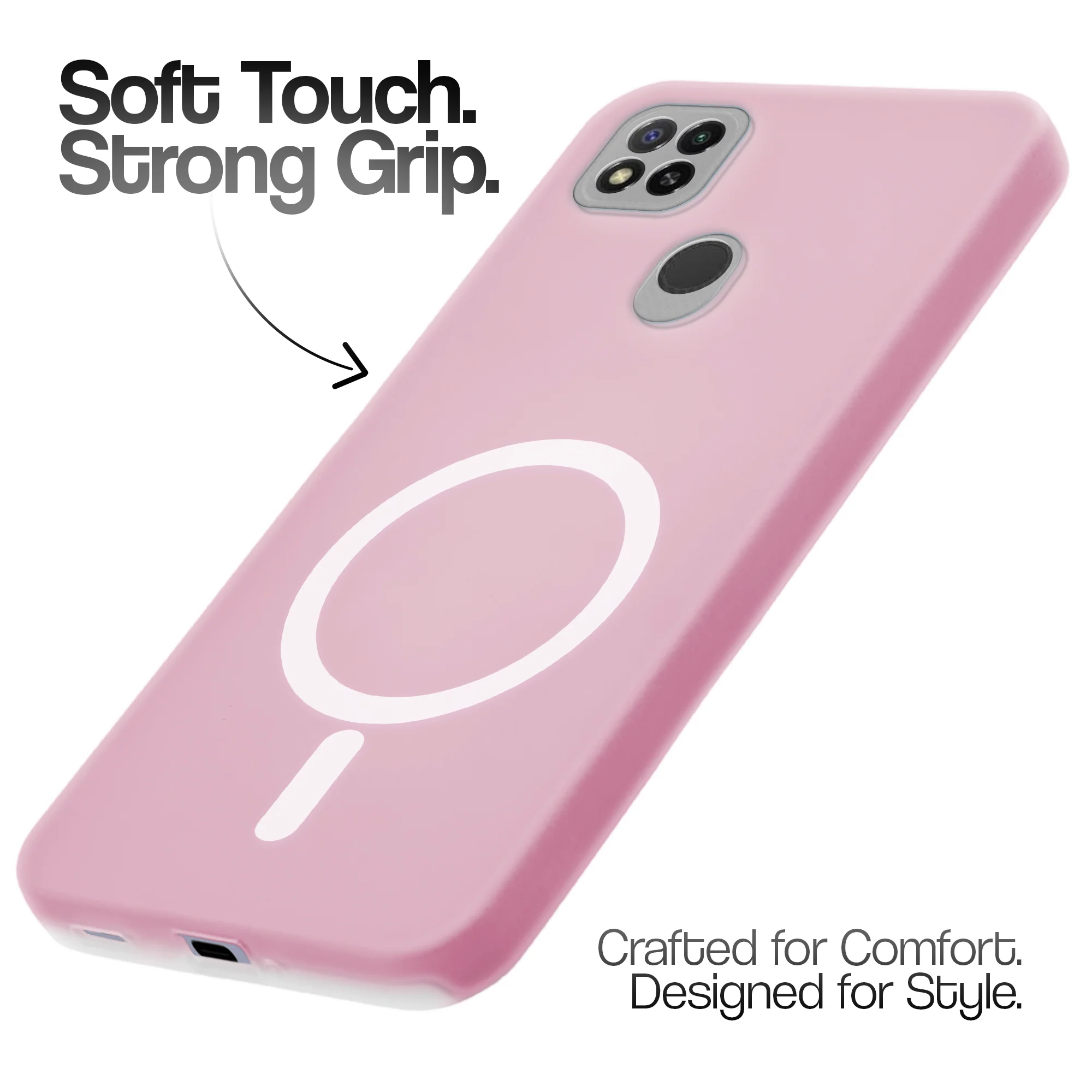 Classic Matte Silicone Back Case for Redmi 9C - Image 33