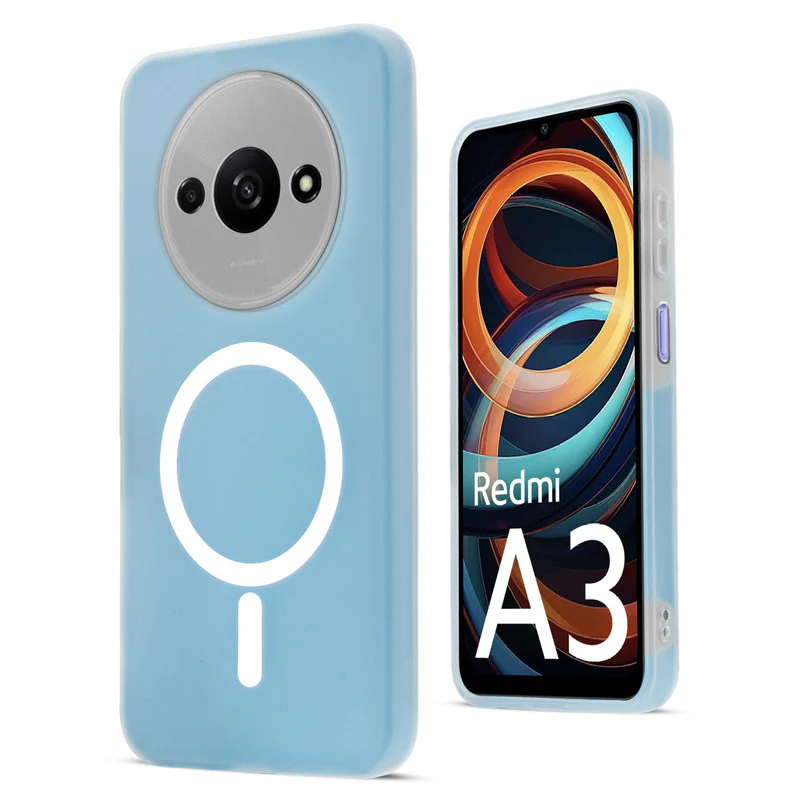 Classic Matte Silicone Back Case for Redmi A3 2024 - Image 21