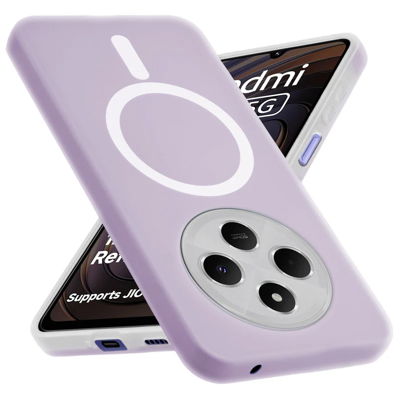 Classic Matte Silicone Back Case for Redmi A4 5G - Image 22