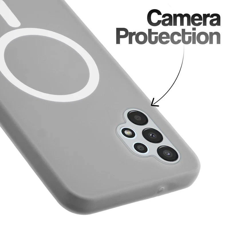 Classic Matte Silicone Back Case for Samsung A13 4G - Image 13