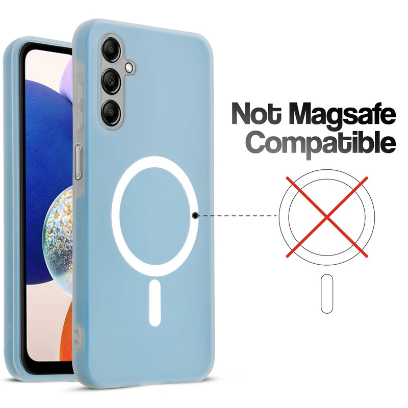 Classic Matte Silicone Back Case for Samsung A14 4G - Image 17