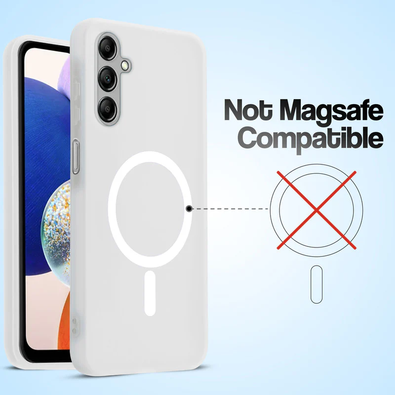 Classic Matte Silicone Back Case for Samsung A14 4G - Image 38