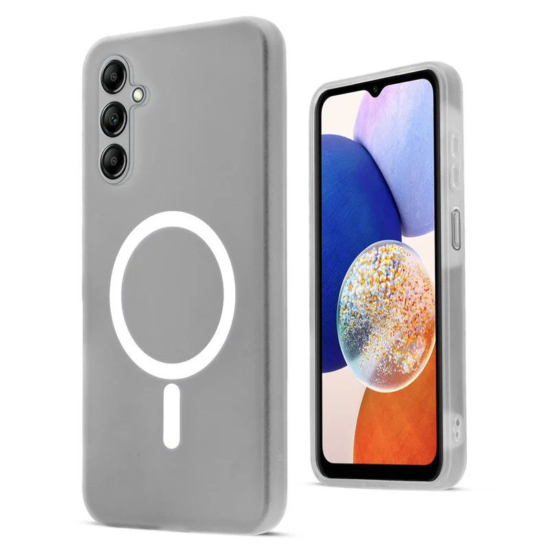 Classic Matte Silicone Back Case for Samsung A14 5G - Image 14