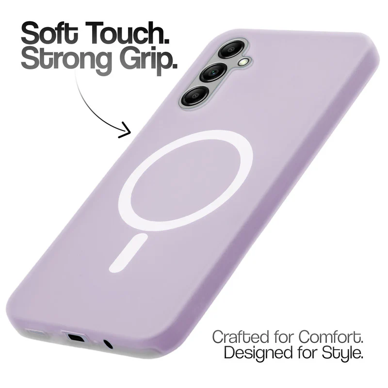 Classic Matte Silicone Back Case for Samsung A14 5G - Image 26