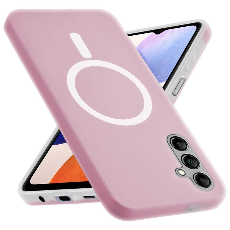 Classic Matte Silicone Back Case for Samsung A14 5G - Image 29